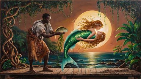  Yemoja and the Talking Fish - Một câu chuyện dân gian Nigeria đầy bí ẩn và thông điệp nhân văn về lòng biết ơn!